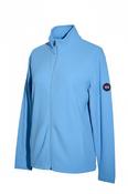 Vintage mens Swiss heritage life NDK  blue fleece full zip high neck sweater in L|L31W23|SKU 6696 image