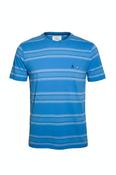 Vintage mens blus stripe Penguin Original short sleeve tees in L|L29 W22|SKU 6563 image
