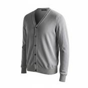Vintage unisex Ben Sherman grey V-neck button down oversize sweatshirt in XL|L30 W20|SKU 5559 image