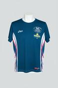 Vintage women Asics Tonon traditional genuine blue tees in M|L26 W19|SKU 6569 image