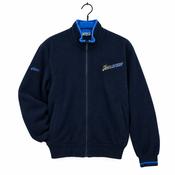 Vintage women Asics navy fleece full zip high neck jacket XS/S|L25 W20|SKU 6690 image