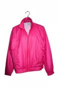 Vintage women Fila pink waterproof nylon polyester zipper windbreaker jacket|L27W21|SKU 6676 image