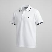 Vintage women MCS Limited edition collection plain white short sleeve polo in M|L26 W20|SKU 6584 image