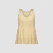 Vintage women Max &amp; Moi Paris yellow midi sleeveless dress in XL|L25 W17.5|SKU 6301 image