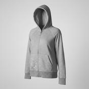 Vintage women Uniqlo grey full zip hoodie in M|L24 W19|SKU 6503 image