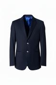 Vintage women navy single breasted two piece blazers UK14|L33 W20|SKU 6512 image