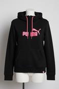 Vintage women puma black high neck zipper track jacket UK 14|L27 W18|SKU 6677 image