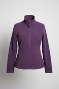 Vintage women purple fleece full zip high neck jacket in M|L28 W20|SKU 6665 image