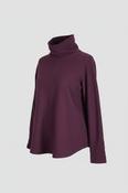 Vintage women purple high neck jumper in XL|L28 W20|SKU 6474 image