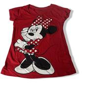 Vintage women's Disney Mickey Mouse red T-shirt in S|L25 W17|SKU 5450 image