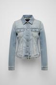 Vintage y2k Guess denim blue jacket Size S image