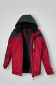Winter Ski Jacket Coat Snow Red Black Waterproof Fleece Warm Men’s M SKU 6868 image