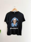 Vintage oberbayern black graphics large mens tshirt image