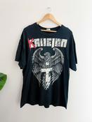 Vintage black graphics mens tshirt size XL with MSD at the back image