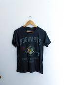 Vintage Harrypotters Hogwarts Graphics small grey tshirt image