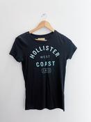 Vintage Navy blue hollister west coast small tshirt image