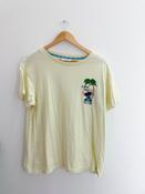 Vintage disney graphics yellow large tshirt image