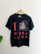 Vintage mera luna graphics black medium tshirt image