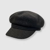 Vintage y2k bakers boy black hat| One size| SKU 1060 image