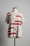 Vintage white women's blouse image