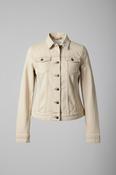 Vintage y2k H&amp; M Denim cream jacket image