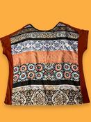 Rubynee Vintage y2k multi color beach top image