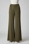brown river island womens bootcut pant trousers image