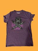 Rubynee Vintage y2k purple marvel wakanda forever tshirt image