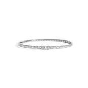 18K White Gold Diamonds Reptile Bracelet image