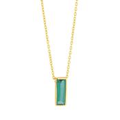 Juvi pendant with a  gold plate. image