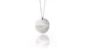 Resonate Cry of the Curlew over heath and moor Pendant Sterling Silver