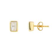 Juvi Gold Plated Manhattan Stud Earrings image