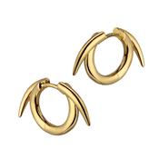 Shaun Leane Thorn Hook Earrings Yellow Gold Vermeil