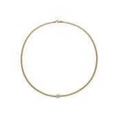 18K Yellow Gold Diamonds Flexi Prima Necklace image