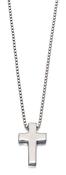 Sterling Silver Cross Pendant Necklace image