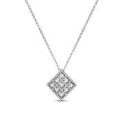 Roberto Coin 18k White Gold Roman Barocco Necklace image