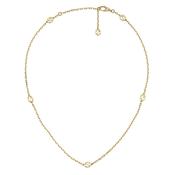 Interlocking 18k Yellow Gold Necklace