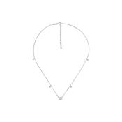 GG Running 18k White Gold Diamond Necklace image