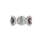 GG Marmont Sterling Silver Flower Ring image