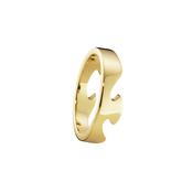 18k Yellow Gold Fusion Center Ring Size 49 image