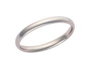 Platinum ladies 2 mm court band