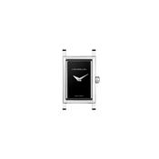 Antares Box Square 19.4mm, Black Dial, Quartz Movement, Stainless Steel Case image