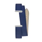 Antares Oceania Blue Nappa Double Leather Strap