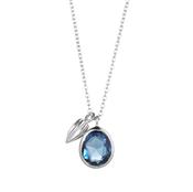 Silver Tulum Iolite Pendant image