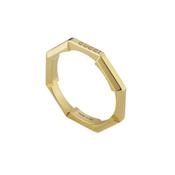 Link to Love 18K Yelllow Gold 3mm Ring