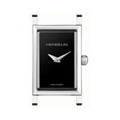 Antares Rectangular 19mm, Black Dial, Quartz Movement, Stainless Steel Case image
