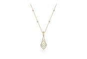 O'Dwyer 18ct Gold Chevron Pendant image