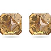 Chroma Gold-Plated Yellow Crystal Stud Earrings image