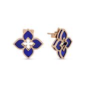Venetian Princess 18k Rose Gold Lapiz Lazuli Earrings image