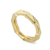 Link To Love 18K Yellow Gold Ring Size 13